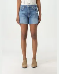 Frame Denim Shorts Blau