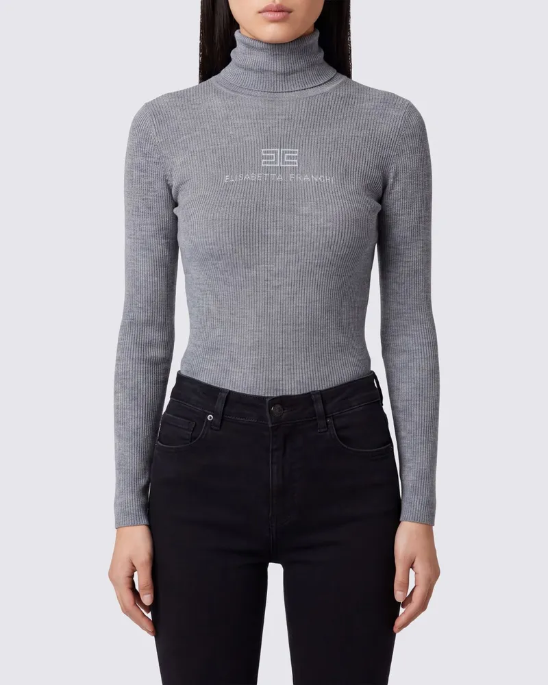 Elisabetta Franchi Pullover damen Grau
