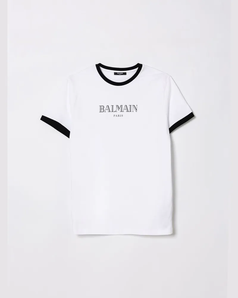 Balmain T-shirt kinder Weiß