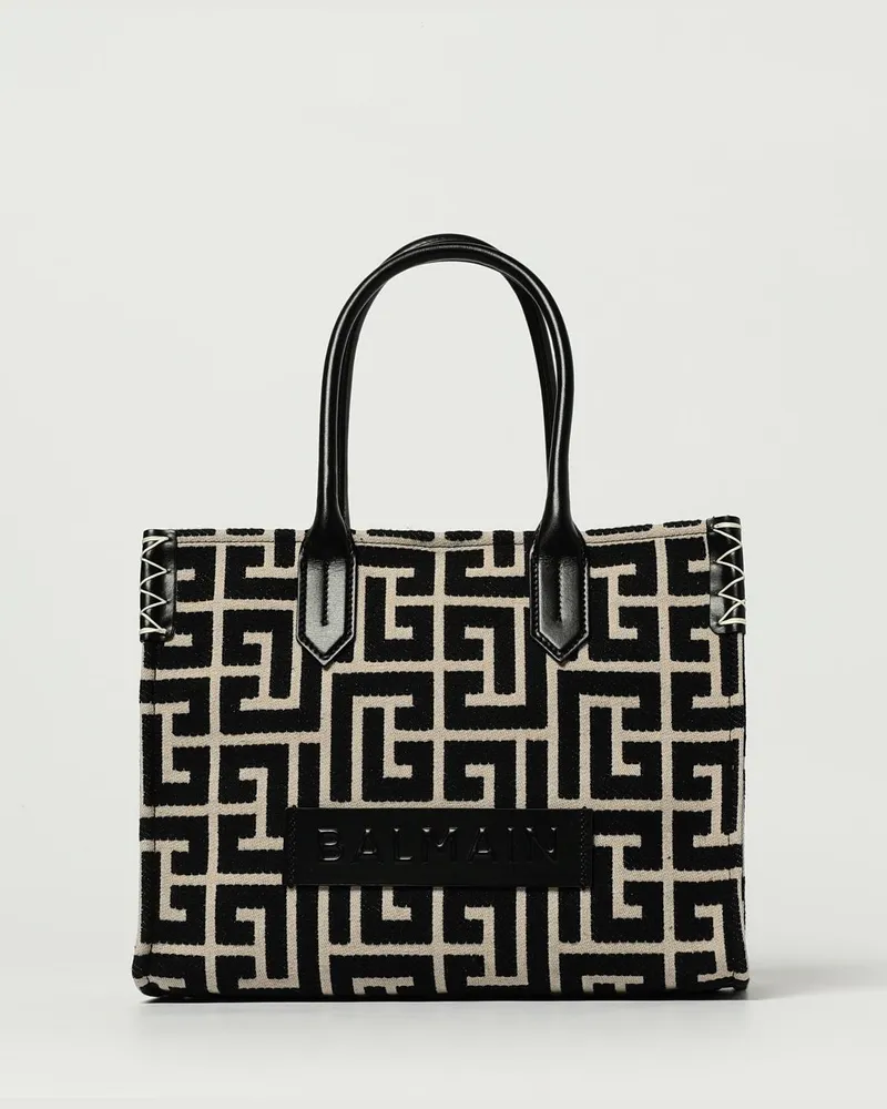 Balmain Schultertasche damen Schwarz