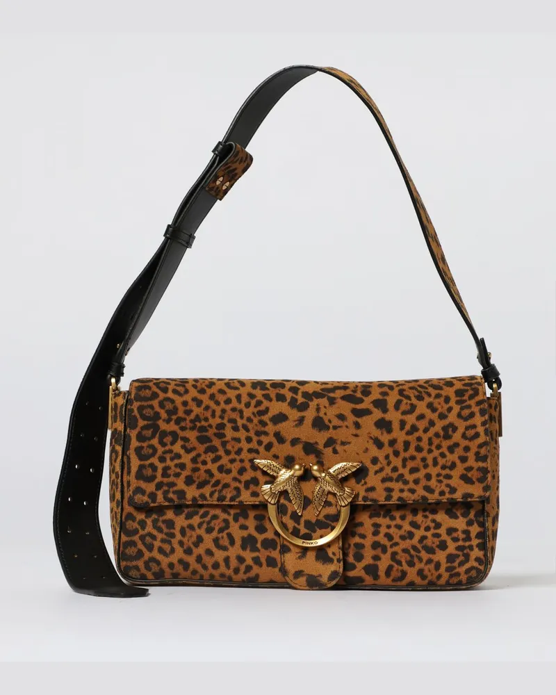 Pinko Schultertasche damen Braun