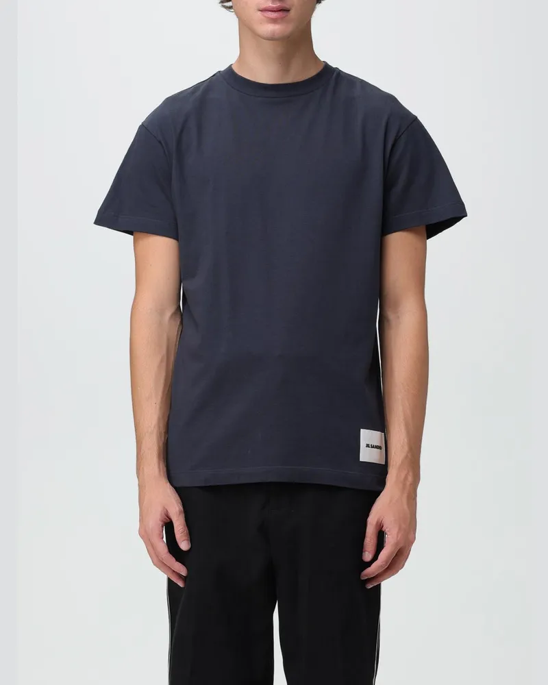 Jil Sander T-shirt herren Schwarz
