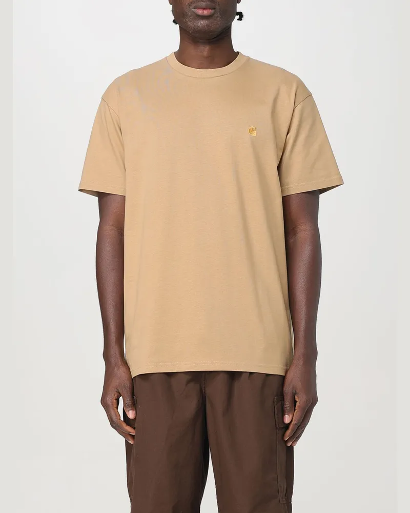 Carhartt WIP T-shirt herren Tabak