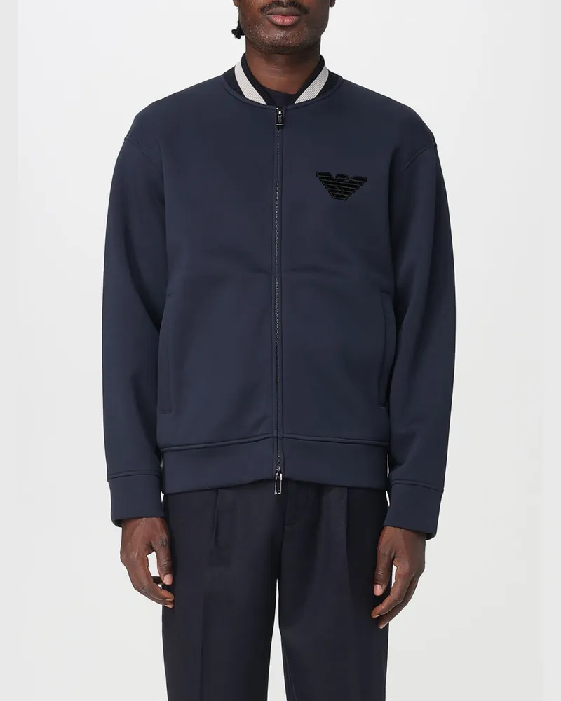 Emporio Armani Jacke herren Blau
