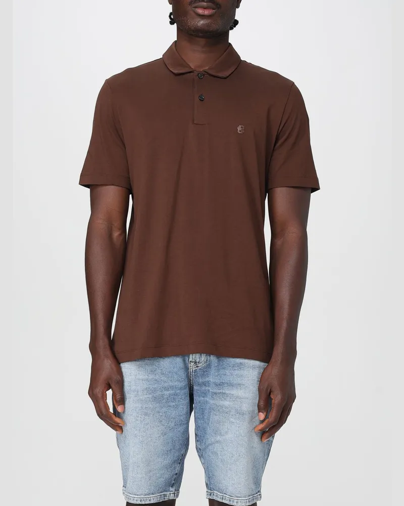 HUGO BOSS T-shirt herren Braun