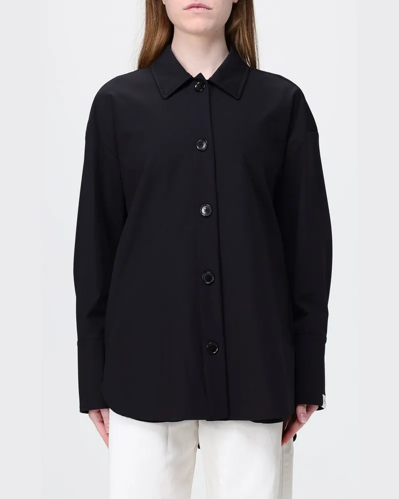 Peuterey Polyester-Hemdjacke Schwarz