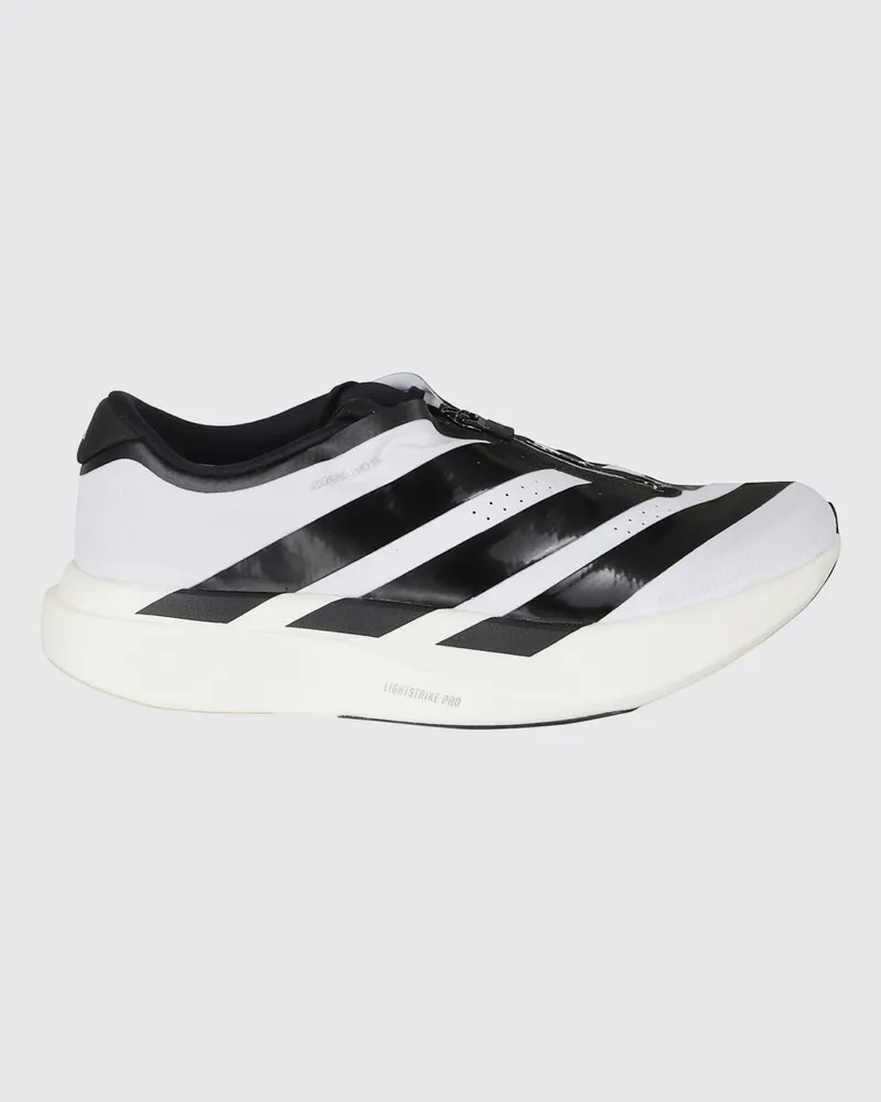 adidas Adizero EVO SL Zip Sneaker aus technischem Gewebe mit Reißverschluss Weiß