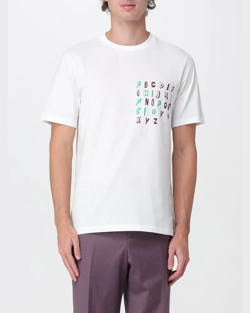 Paul Smith T-shirt herren Weiß
