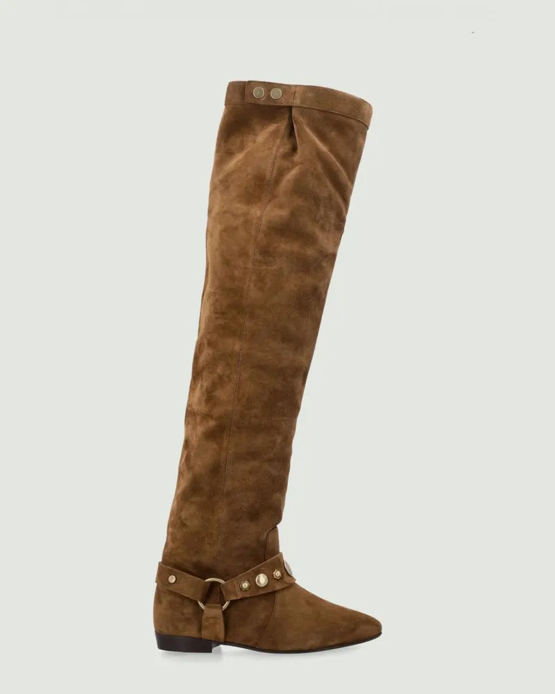 Isabel Marant Flache schuhe damen Braun