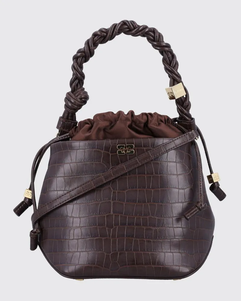 Ganni Handtasche damen Braun