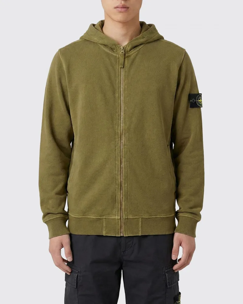 Stone Island Sweatshirt herren Military