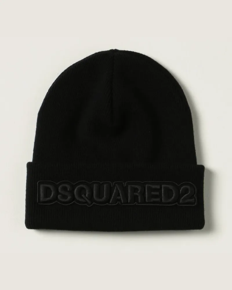 Dsquared2 Herren Hut Schwarz