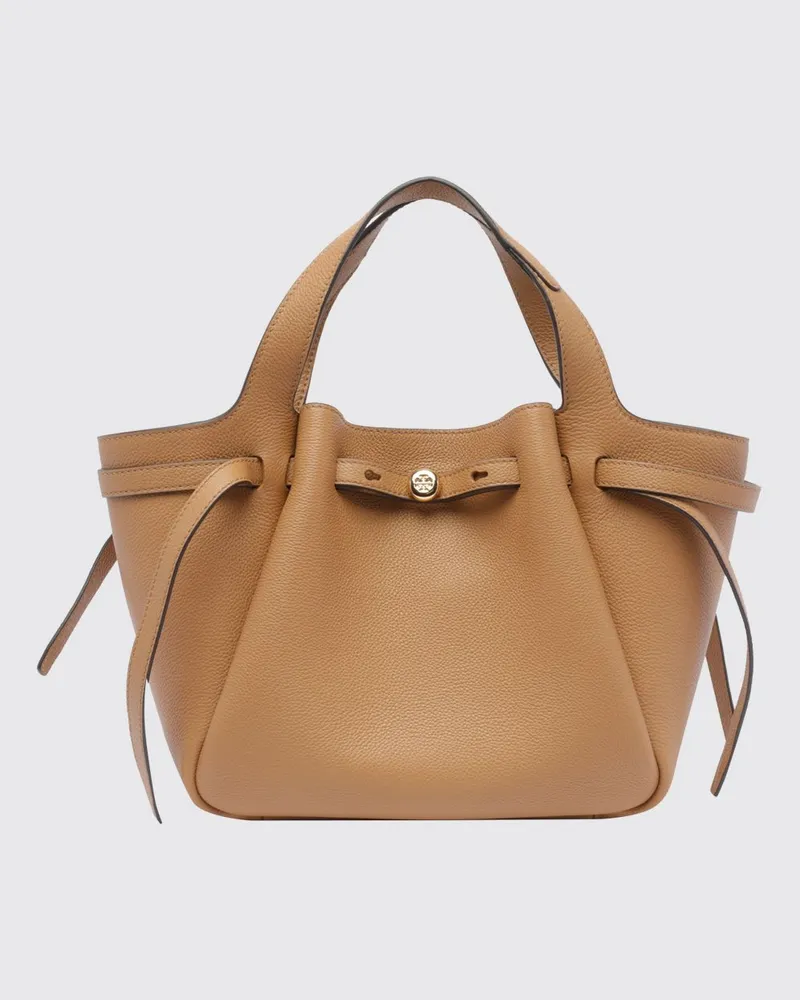 Tory Burch Romy Handtasche aus Kalbsleder Beige