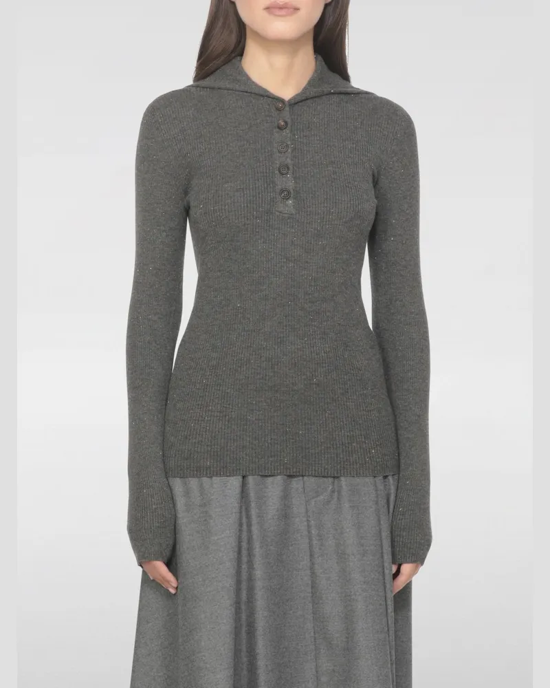 Brunello Cucinelli Pullover damen Grau