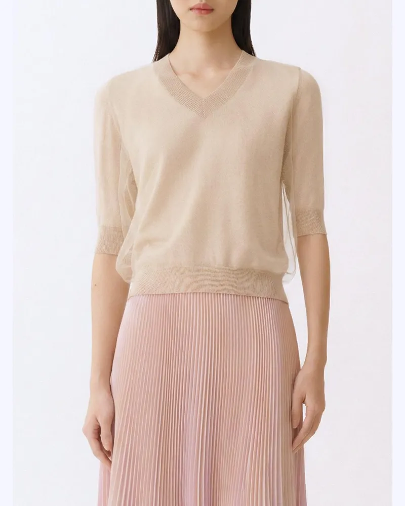 Fabiana Filippi Pullover damen Beige