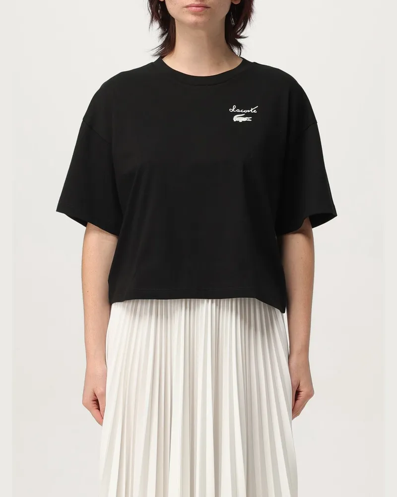 Lacoste T-shirt damen Schwarz