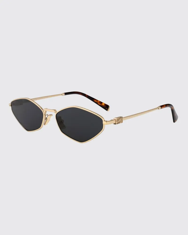 Miu Miu Sonnenbrille damen Gold