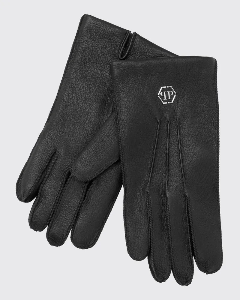 Philipp Plein Handschuhe herren Schwarz