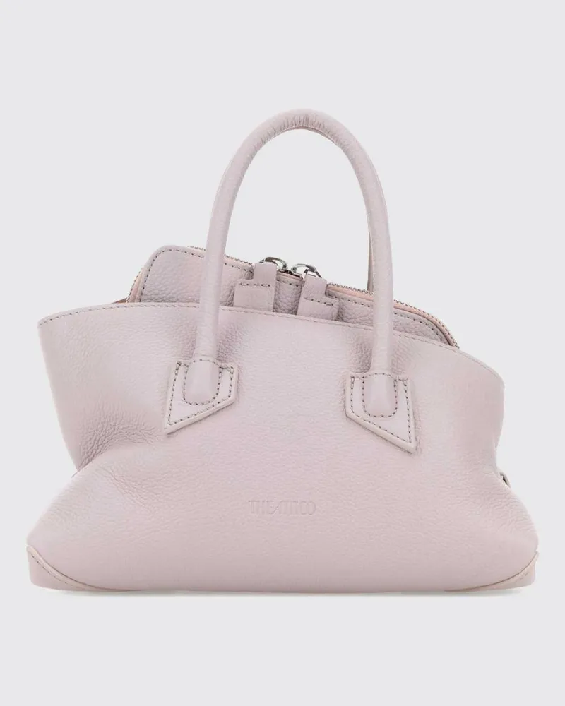 ATTICO La Passeggiata Tasche aus genarbtem Leder Violett