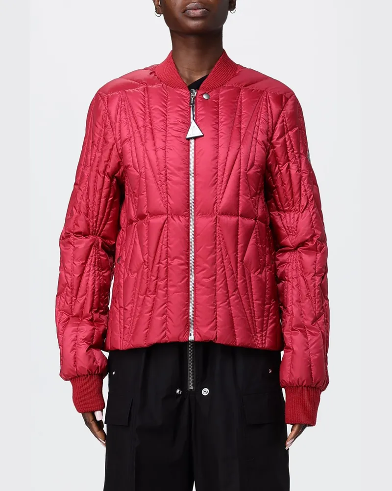 Moncler Jacke damen Rick Owens Rot