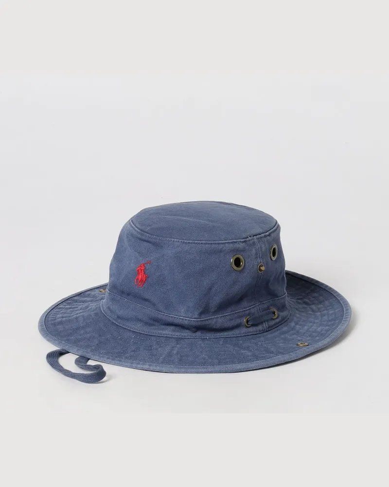 Ralph Lauren Baumwollhut Hellblau