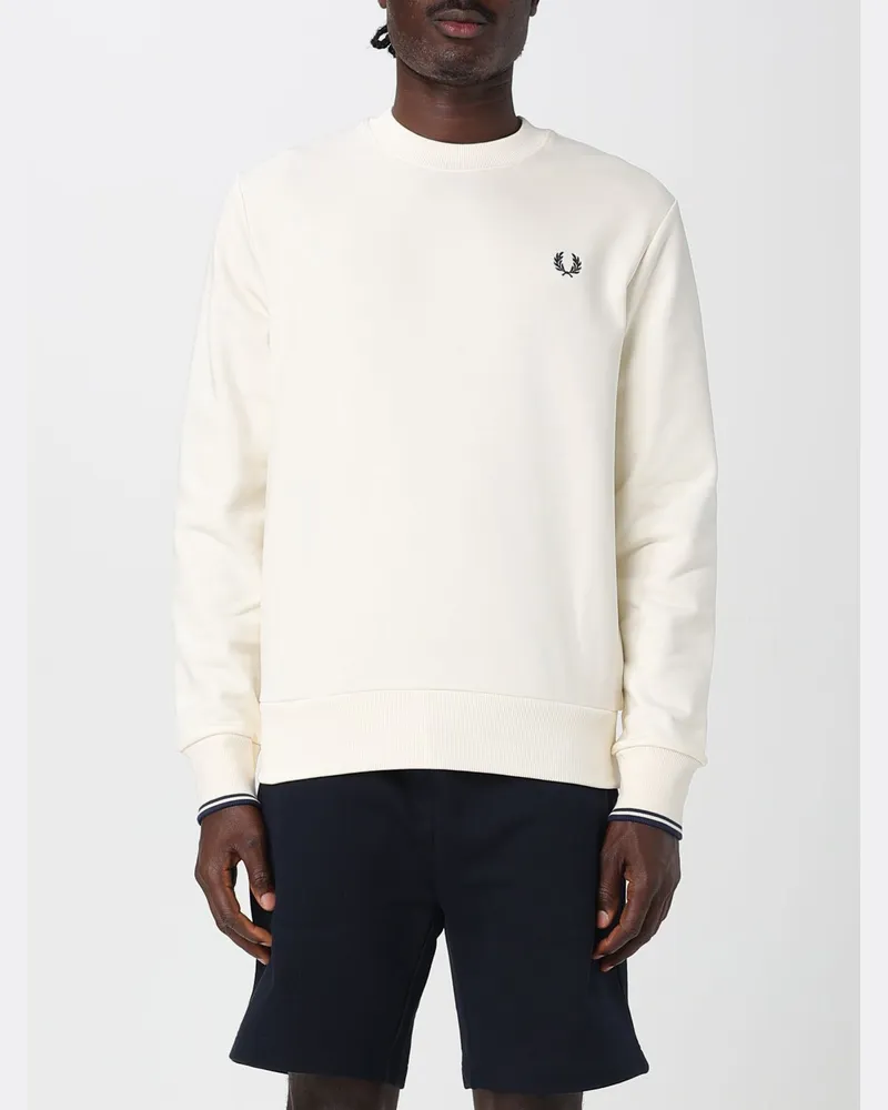 Fred Perry Pullover herren Ivory