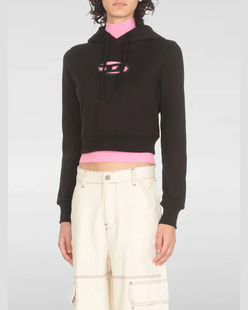 Diesel Sweatshirt damen Schwarz