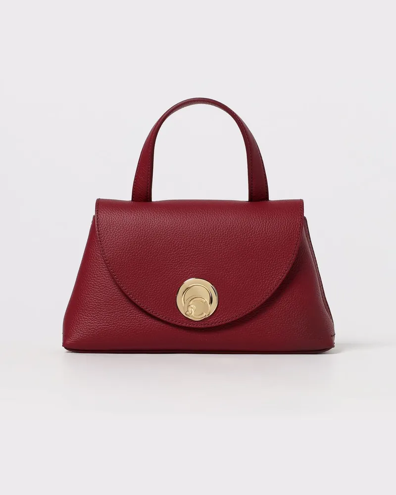 Coccinelle Schultertasche damen Burgunderrot