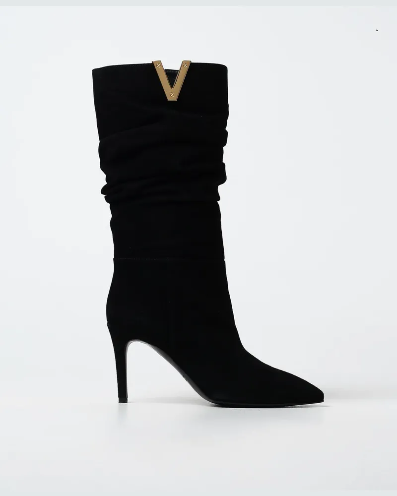 Via Roma 15 Schuhe damen Schwarz