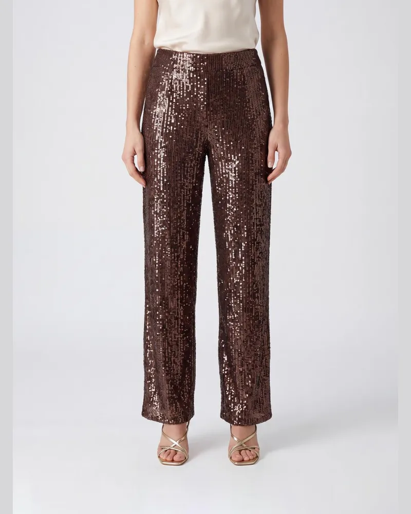 P.A.R.O.S.H. Hose damen P.a.r.o h Braun