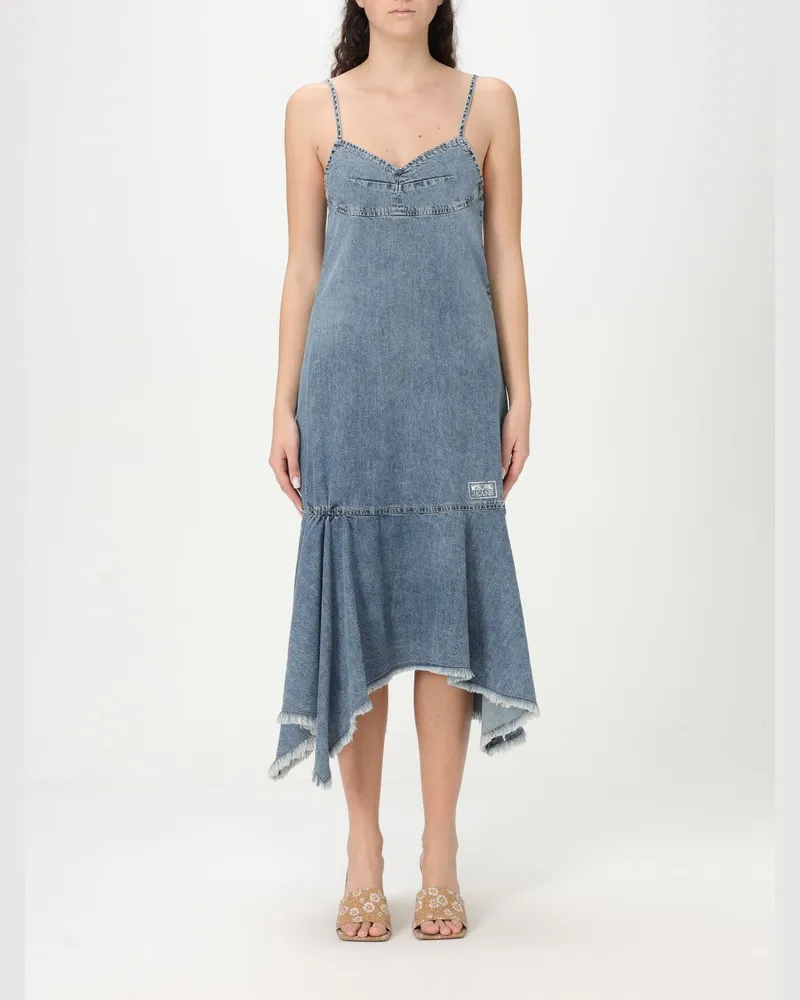 Moschino Kleider damen Hellblau