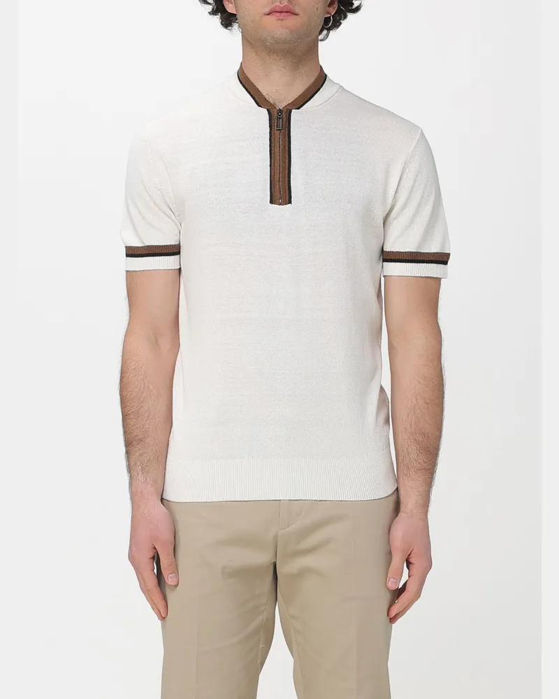 Paolo Pecora Milano Polo herren Cream