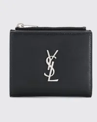 Saint Laurent Portmonnaie Schwarz