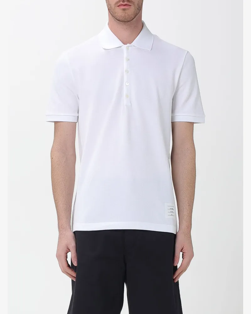 Thom Browne Polo herren Weiß