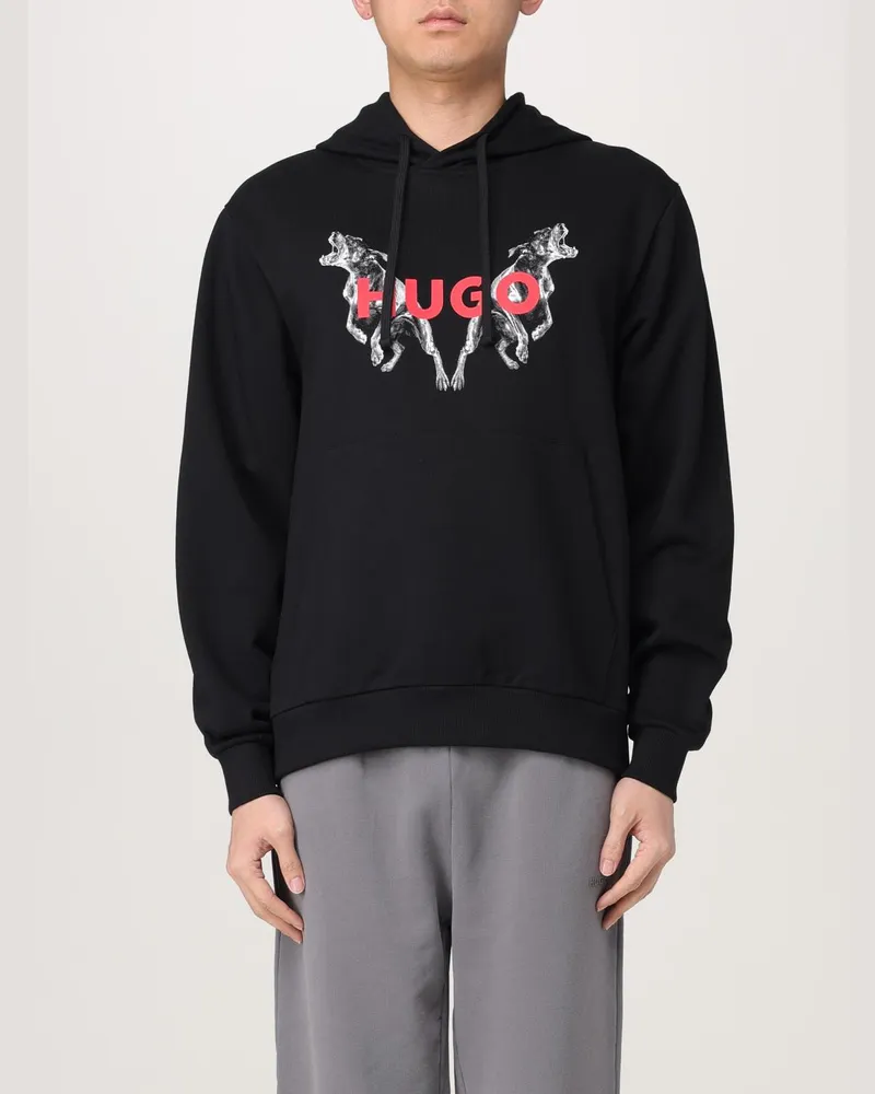 HUGO BOSS Sweatshirt herren Schwarz