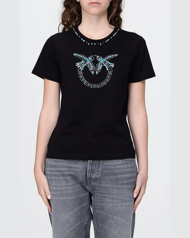 Pinko T-shirt damen Schwarz