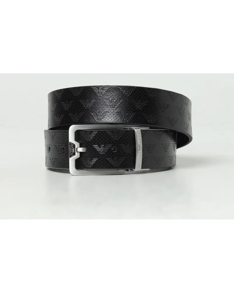 Emporio Armani Grtel herren Schwarz