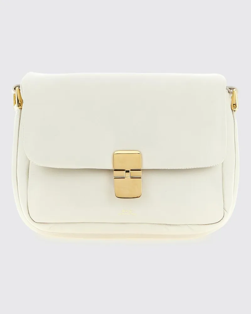 A.P.C. Schultertasche damen Weiß