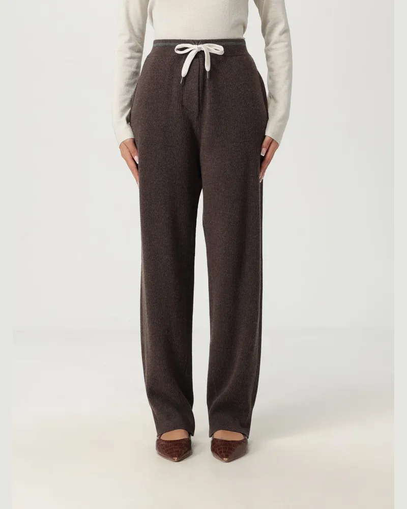 Brunello Cucinelli Hose damen Braun