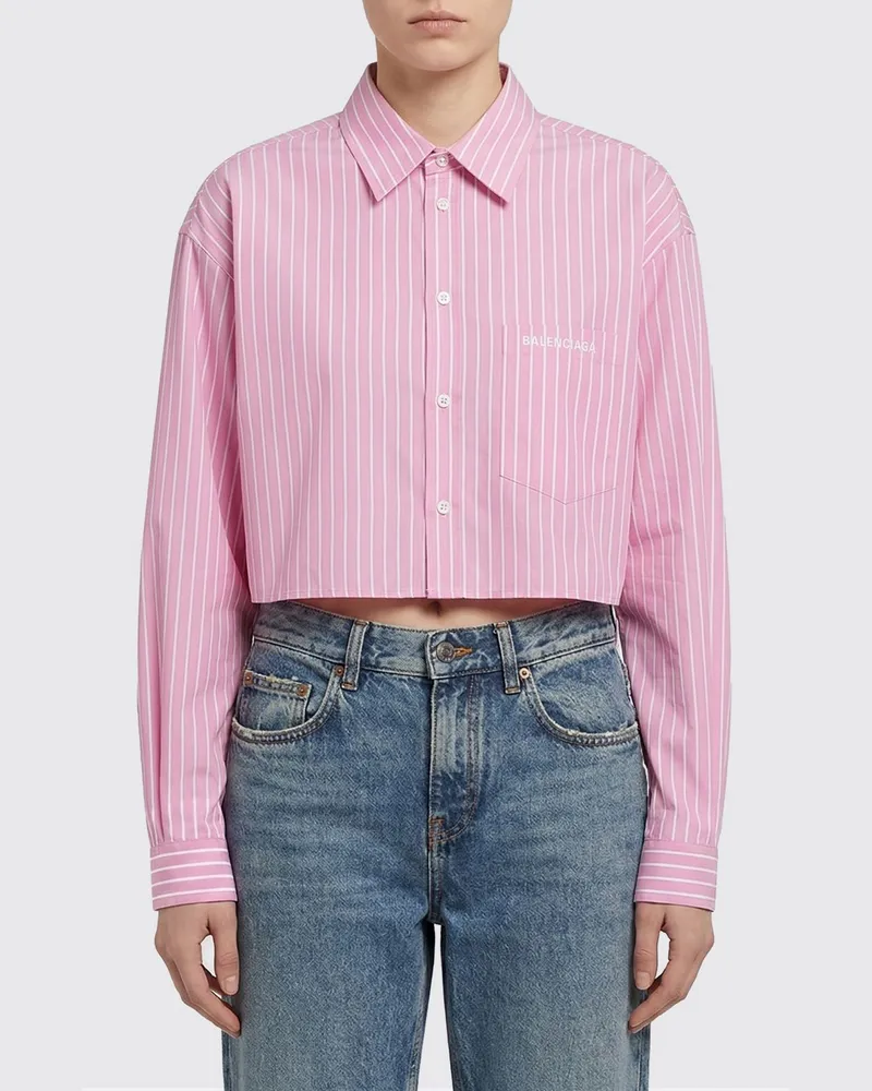 Balenciaga Hemdbluse damen Pink