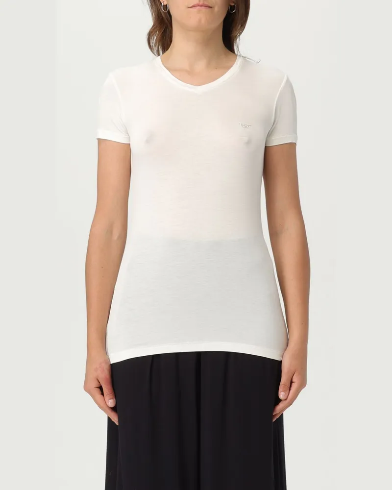 Emporio Armani T-shirt damen Weiß
