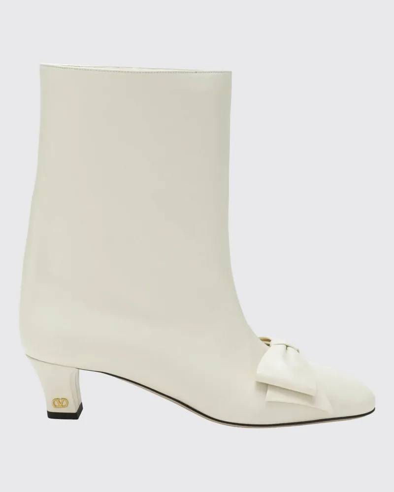 Valentino Garavani Flache stiefeletten damen Ivory