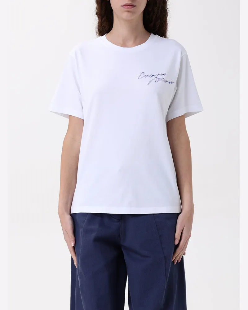 Emporio Armani T-shirt damen Weiß