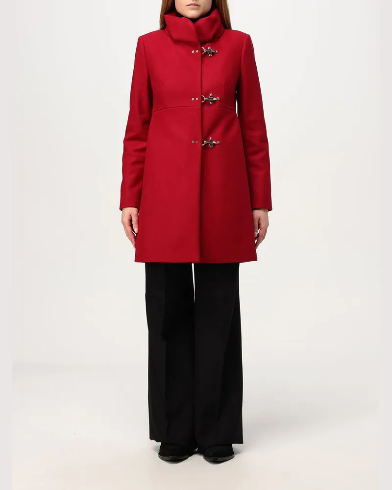Fay Mantel damen Rot