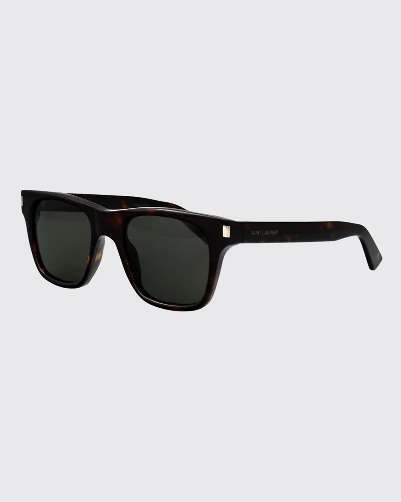 Saint Laurent Quadratische Cat-Eye-Sonnenbrille aus recyceltem Acetat Fa02