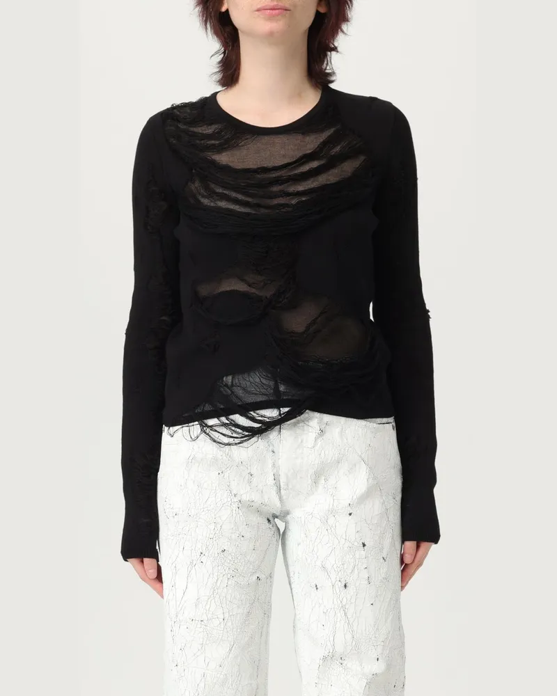 Maison Margiela Pullover damen Schwarz