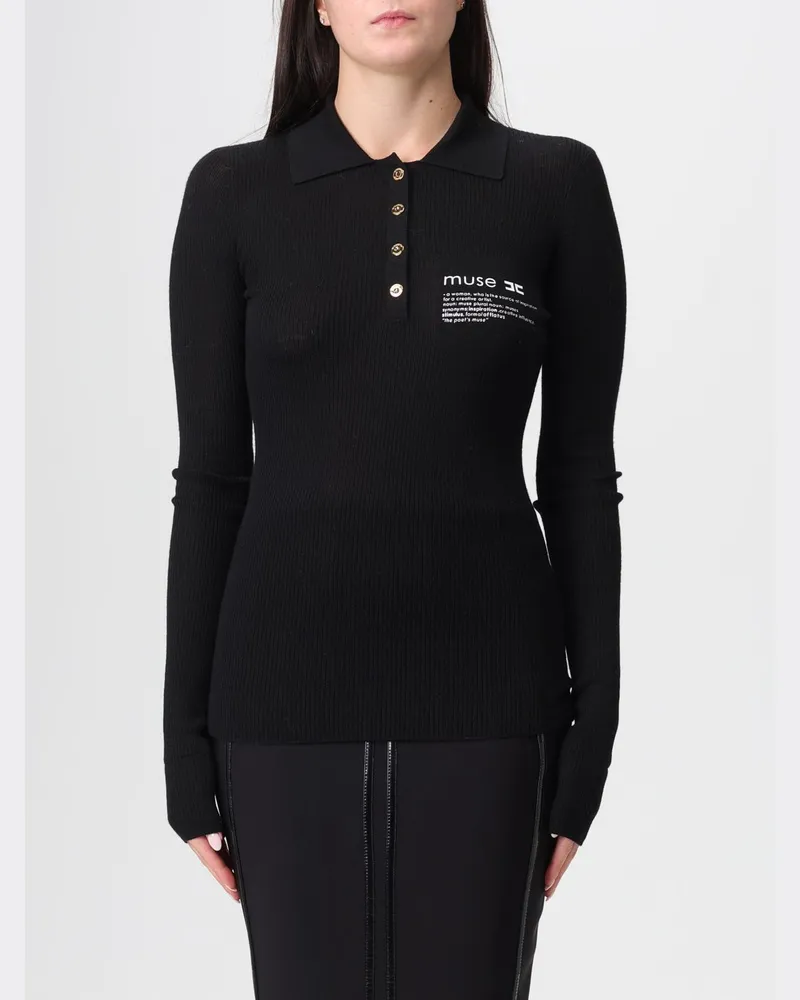 Elisabetta Franchi Pullover damen Schwarz