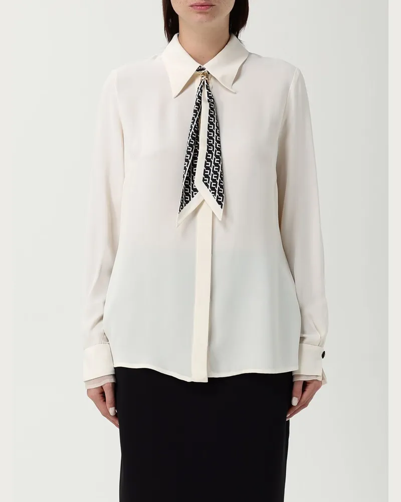 Elisabetta Franchi Hemdbluse damen Milch