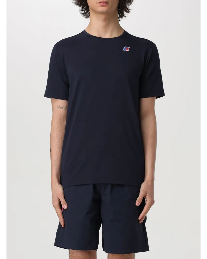 K-Way T-shirt Blau