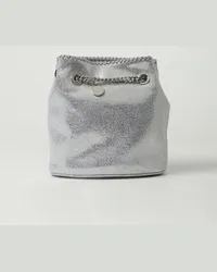 Stella McCartney Schultertasche Silber